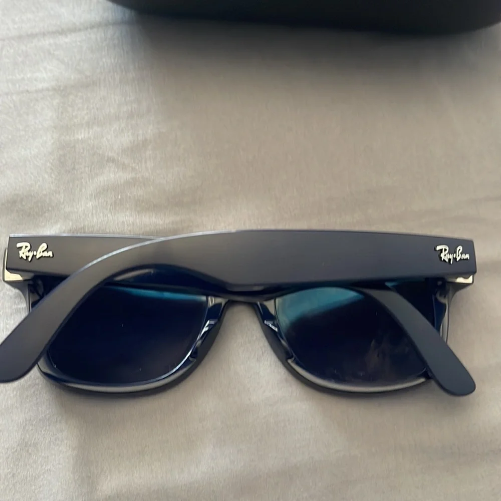 Ray-Ban blue frames